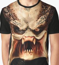Predator face Graphic T-Shirt