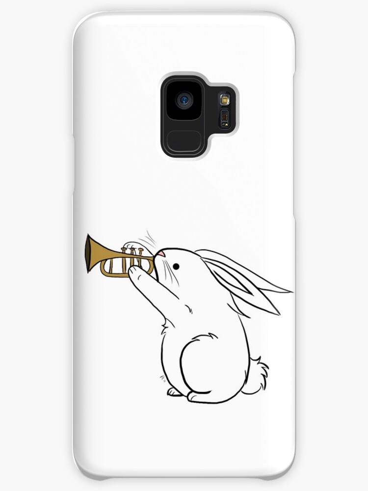 "Horn Bunny" Cases & Skins for Samsung Galaxy by marimbasian Redbubble