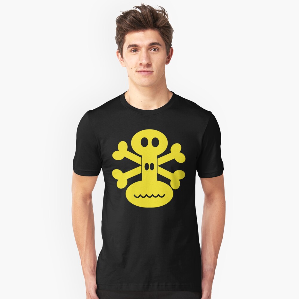 NDVH Skull and Crossbones Slim Fit T-Shirt