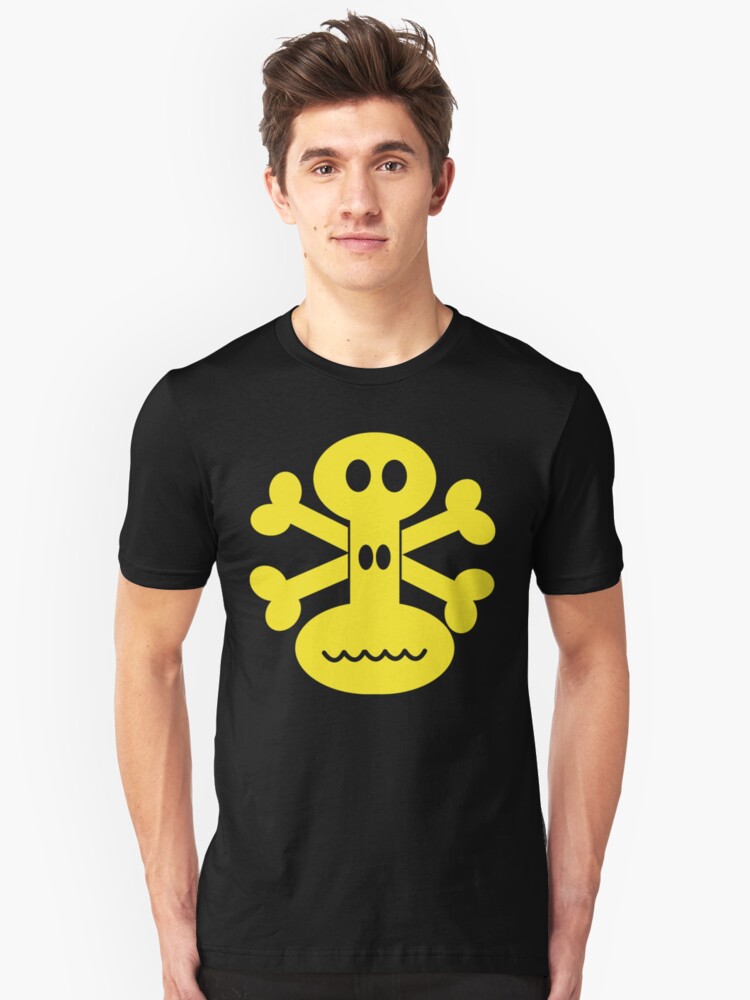 Alternate view of NDVH Skull and Crossbones Slim Fit T-Shirt