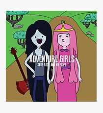 Adventure Girls Photographic Print