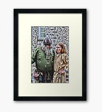 Irish celts Framed Print
