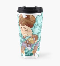 kitty tim with his kitty digi jacks Travel Mug
