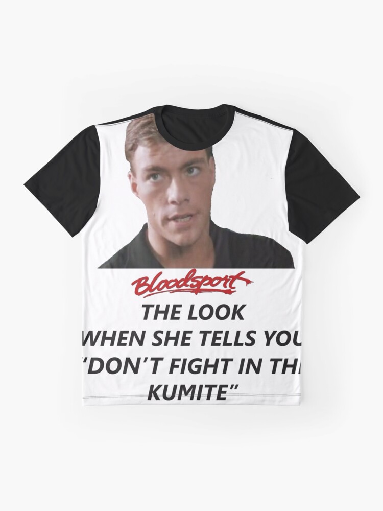 kumite bloodsport shirt