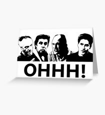 Tarjeta de felicitación Los Soprano - Ohhhh