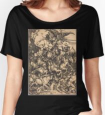 Albrecht Dürer or Durer The Four Horsemen Women's Relaxed Fit T-Shirt