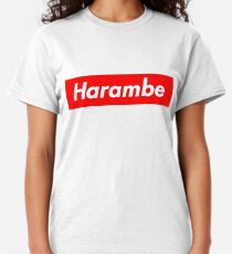 Maglietta Harambe Meme - T-Shirt Uomo RIP Harambe - Taglia S - 100% Cotone