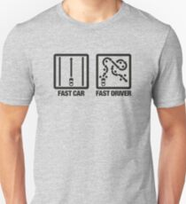 Camiseta ajustada Fast Car - Conductor rápido (2)