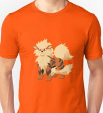 Arcanine Pokemon Simple No Borders Unisex T-Shirt