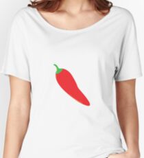 Red Chili Pepper Women's Relaxed Fit T-Shirt