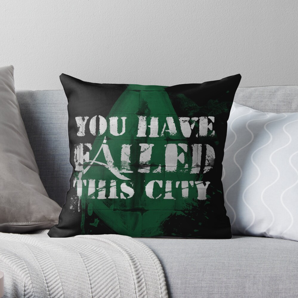You have failed this city! Throw Pillow