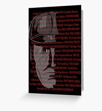 60 Story Canon Greeting Card