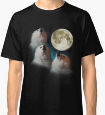Gabe the Dog - Three Gabe Moon Classic T-Shirt