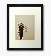 She's my Rushmore. Framed Print