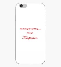 Except Temptation iPhone-Hülle & Cover