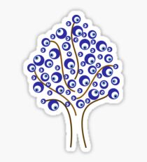 Evil Eye Tree Sticker