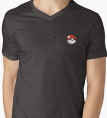 pokeball badge Men's V-Neck T-Shirt