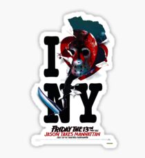 Jason Takes Manhattan Sticker