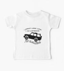 Listening but Off-Road Baby Tee
