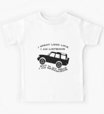 Listening but Off-Road Kids Tee