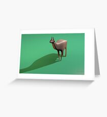 Quadruped Greeting Card