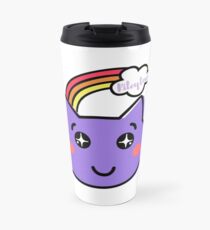 Taza de viaje Gato púrpura de Rileytown