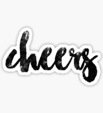 CHEERS Sticker