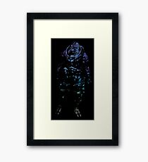 Mass Effect - Garrus (Space Gradient) Framed Print
