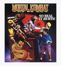 Mortal Kombat So Real It Hurts Photographic Print
