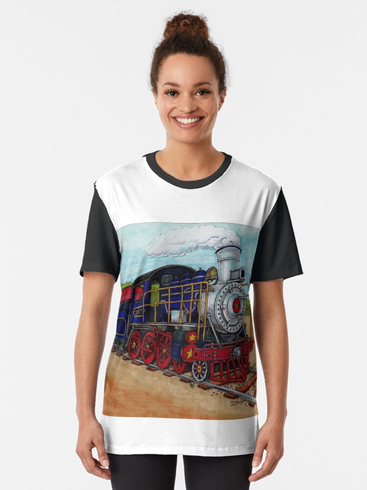 Alternate view of Train Graphic T-Shirt