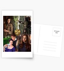 Outlander-Collage Postkarten