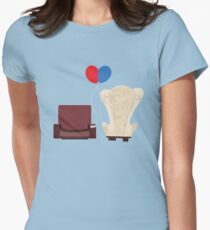 u p Women's Fitted T-Shirt