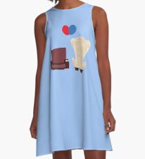 u p A-Line Dress