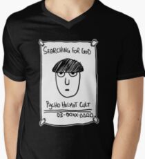 Where is he? Men's V-Neck T-Shirt