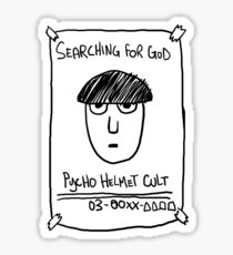 Where is he? Sticker