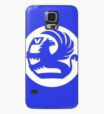 Vauxhall Badge Cutout WHT Case/Skin for Samsung Galaxy