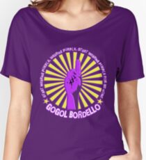 Gogol Bordello - Beginne, Lila zu tragen Baggyfit T-Shirt