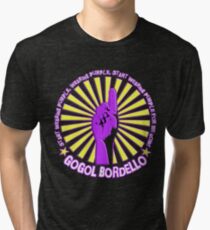 Gogol Bordello - Start Wearing Purple Tri-blend T-Shirt