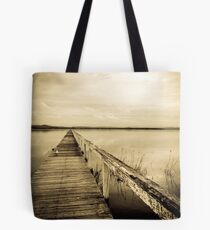 moody, mono jetty Tote Bag