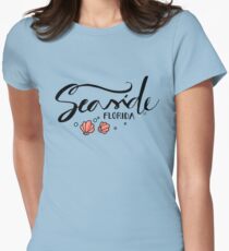 Seaside Women's Fitted T-Shirt