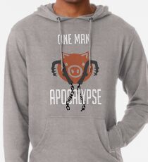 Sudadera con capucha ligera Soy un hombre apocalipsis
