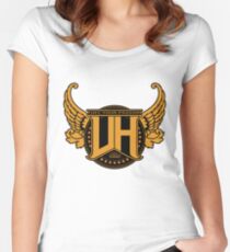 UH Street Logo Design Women's Fitted Scoop T-Shirt