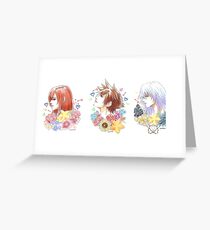 KH Golden Trio Print Greeting Card