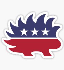 Libertarian Party Porcupine Sticker