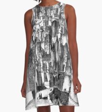 The Castle of Gormenghast A-Line Dress