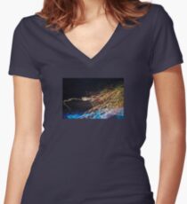 10:42 Women's Fitted V-Neck T-Shirt