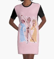 Work! (The Schuywalkers) Graphic T-Shirt Dress