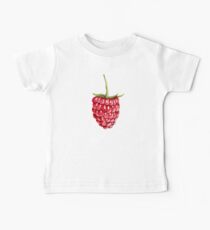 Saftige rote Himbeere Baby T-Shirt