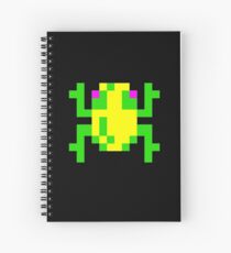 Frogger Classic Arcade Game 80s Spiral Notebook