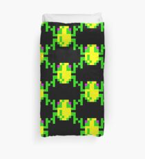Frogger Classic Arcade Game 80s Duvet Cover